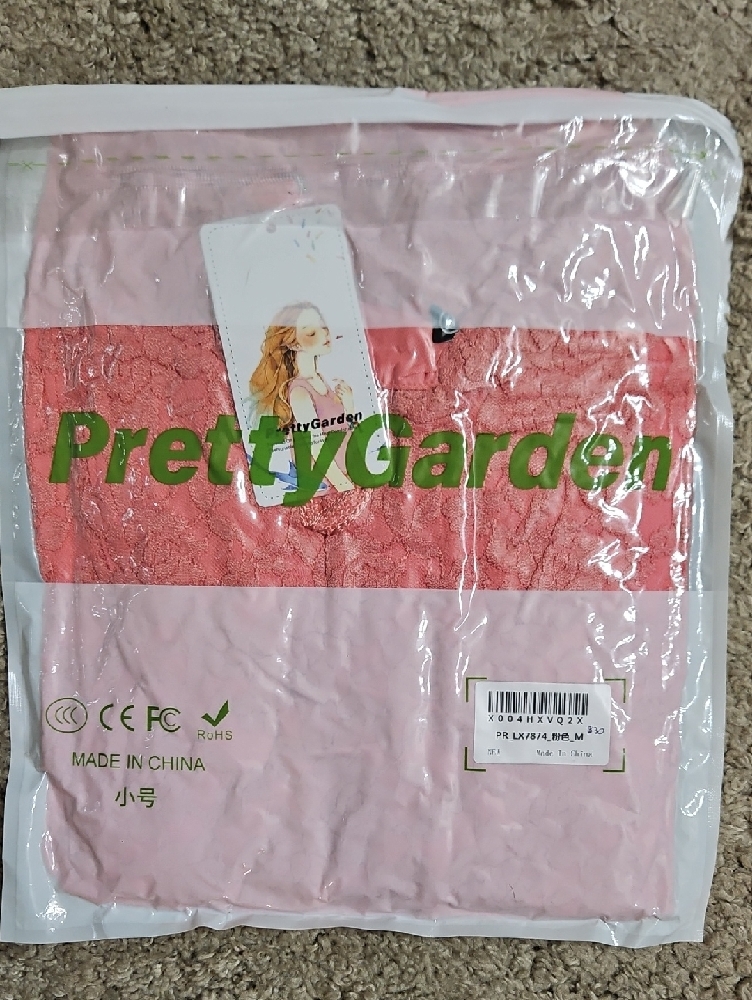 Prettygarden Lace Floral Bodycon Semi Formal Party Wedding Guest Size M Nwt — image 5 of 6